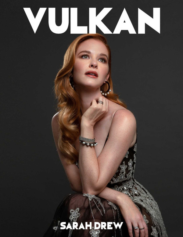 Sarah Drew dans Vulkan magazine - Septembre 2018
