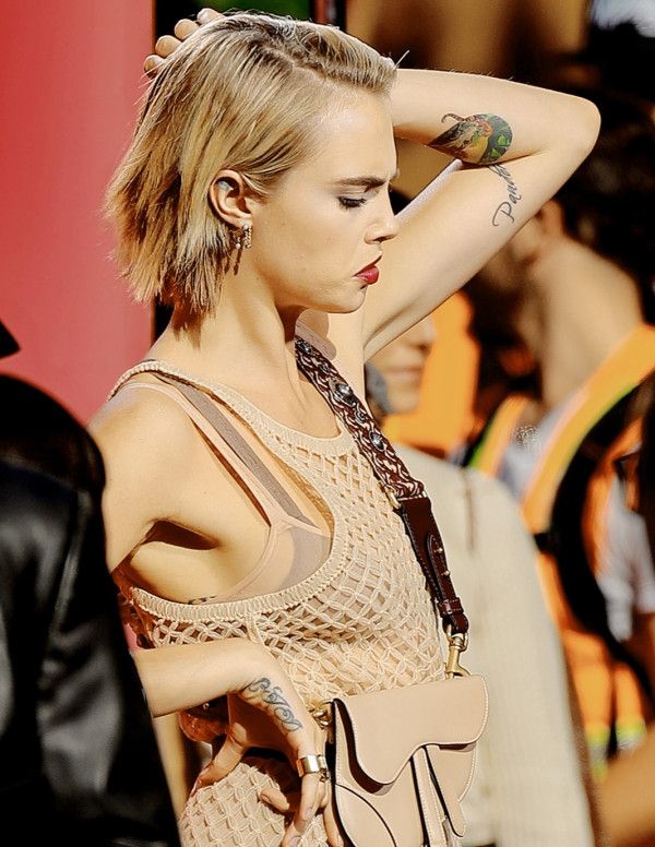 Shooting Cara Delevingne pour DIOR à Central Park, New York