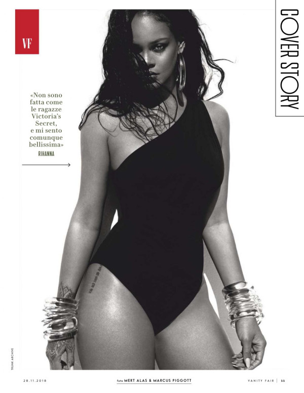 Rihanna dans Vanity Fair Italie - Novembre 2018