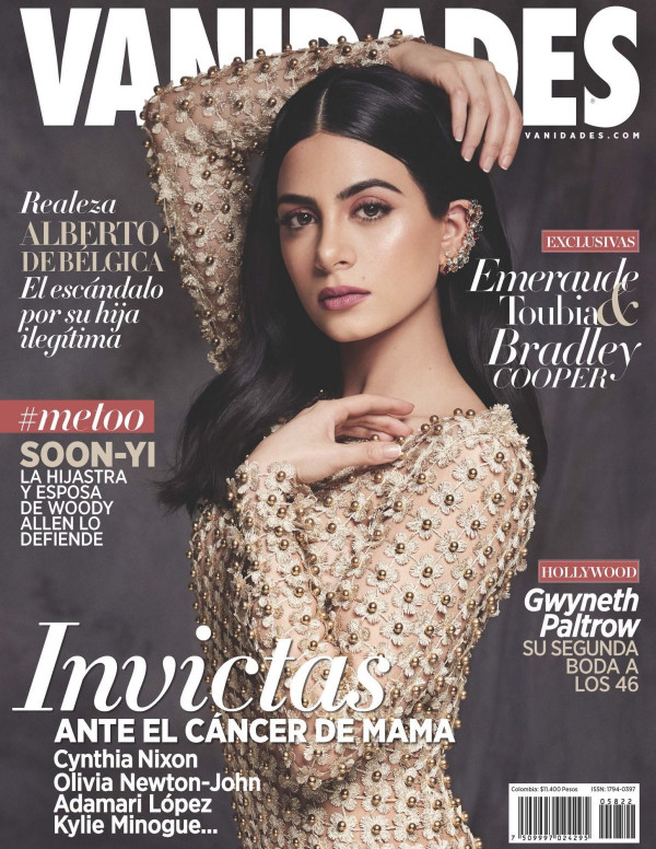 Emeraude Toubia dans Vanidades Magazine Colombie, Novembre 2018