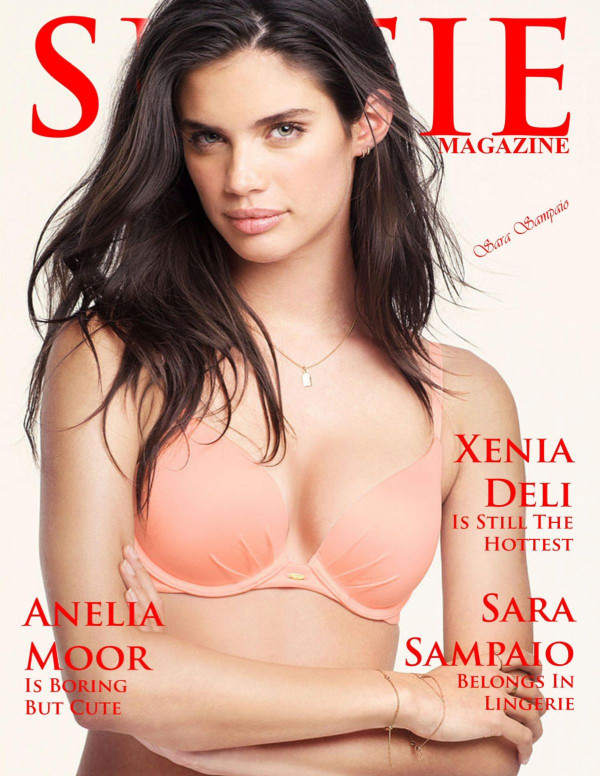 Sara Sampaio dans Selfie Magazine, Décembre 2018
