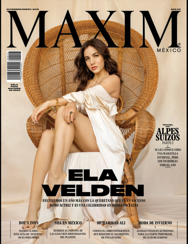 Ela Velden dans le magazine Maxim Mexico