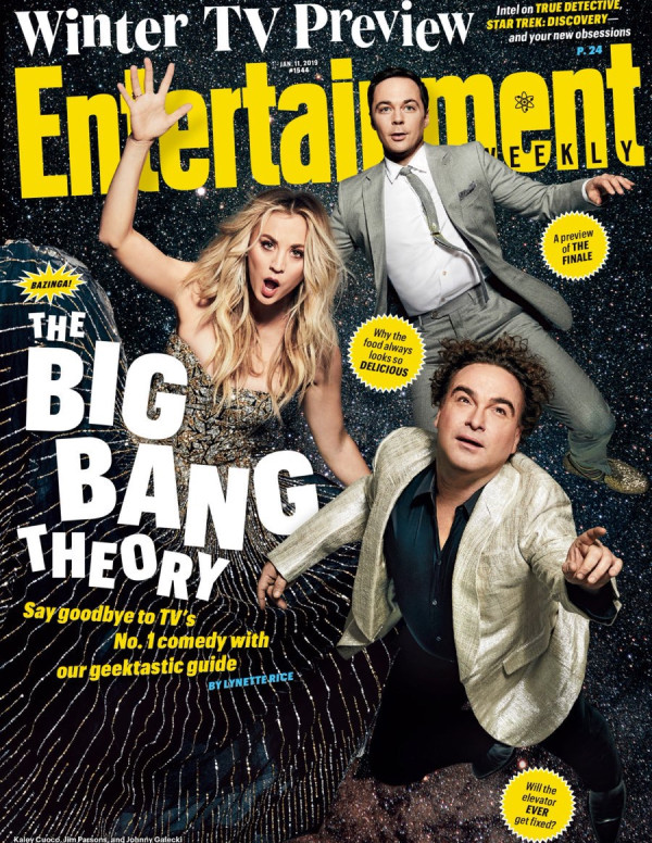 Kaley Cuoco dans le magazine Entertainment Weekly - Janvier 2019