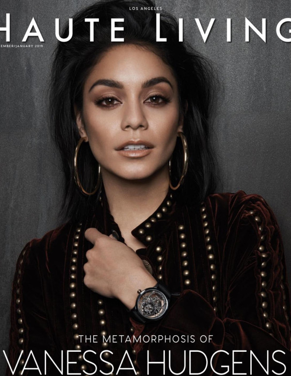 Vanessa Hudgens dans Haute Living Magazine