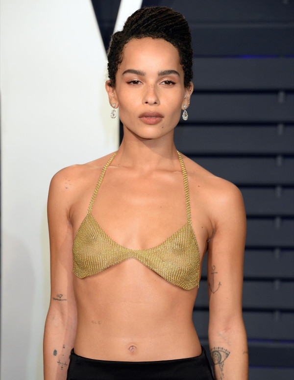 [OSCARS 2019] Zoe Kravitz à la soirée Vanity Fair à Beverly Hills