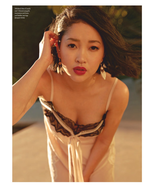 Lana Condor dans Elle Magazine Canada - avril 2019