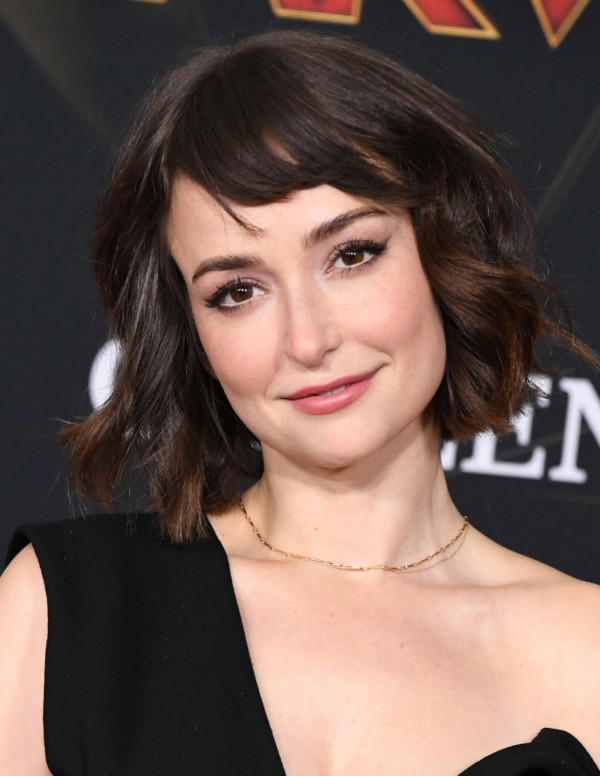 Milana Vayntrub à la première du film Captain Marvel à Hollywood