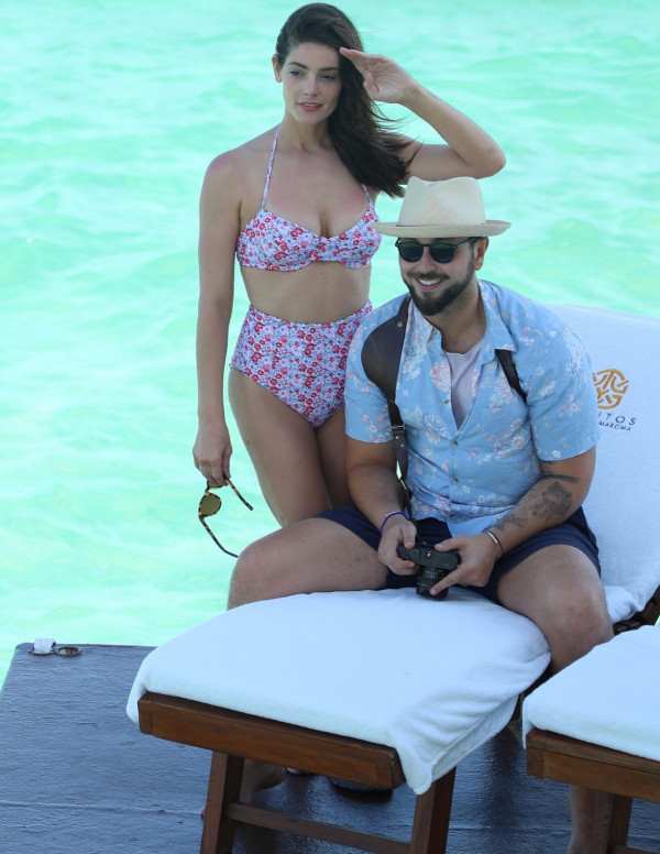 Ashley Greene en vacances à Mexico