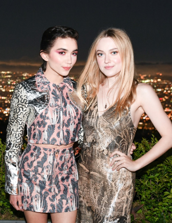Dakota Fanning à la soirée de lancement de la nouvelle collection H&M