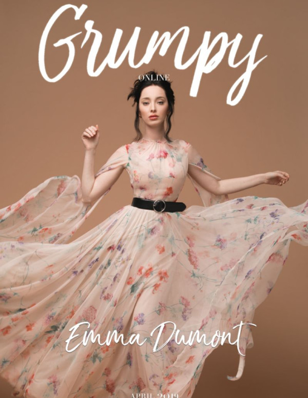 Shooting Emma Dumont pour Grumpy Magazine - Avril 2019