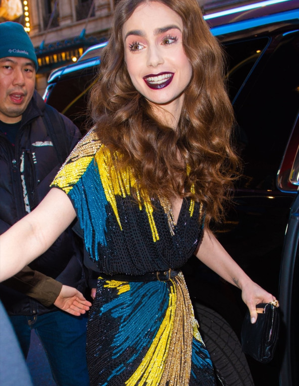Lily Collins à New York