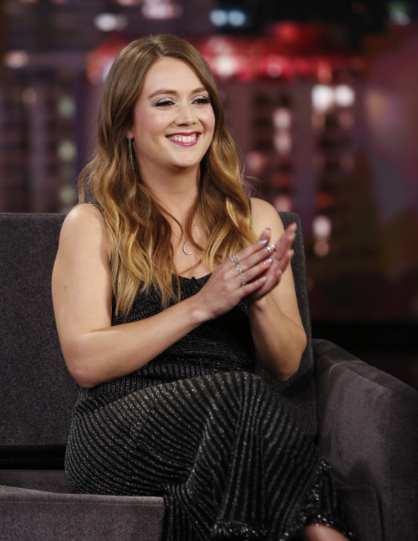 Billie Lourd dans l'émission - Jimmy Kimmel Live
