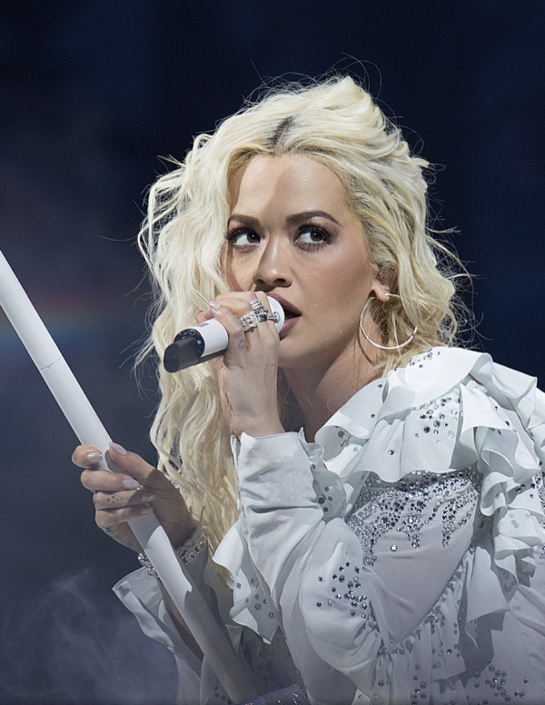 Rita Ora en concert à Liverpool au M & S Bank Arena