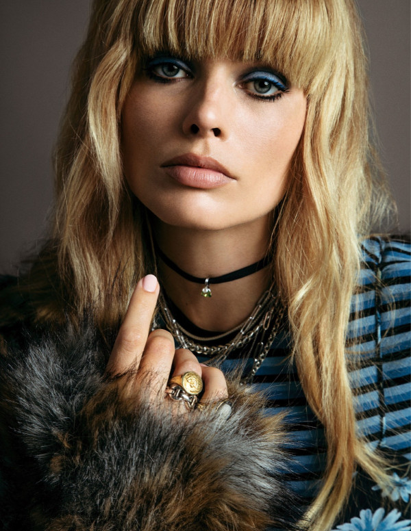 Margot Robbie dans Vogue, juillet 2019