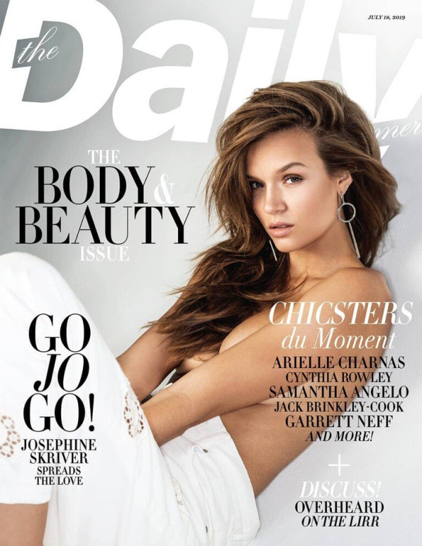 Josephine Skriver dans The Daily Summer