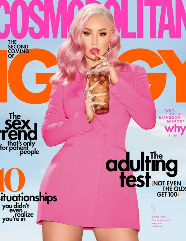 Iggy Azalea dans Cosmopolitan Magazine, Septembre 2019