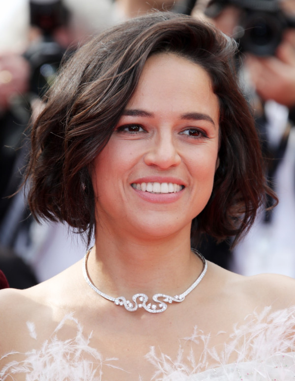 Michelle Rodriguez à la séance d'Once Upon A Time In Hollywood
