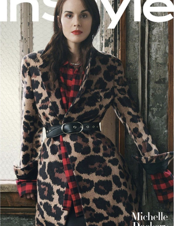 Michelle Dockery dans InStyle Magazine, Septembre 2019
