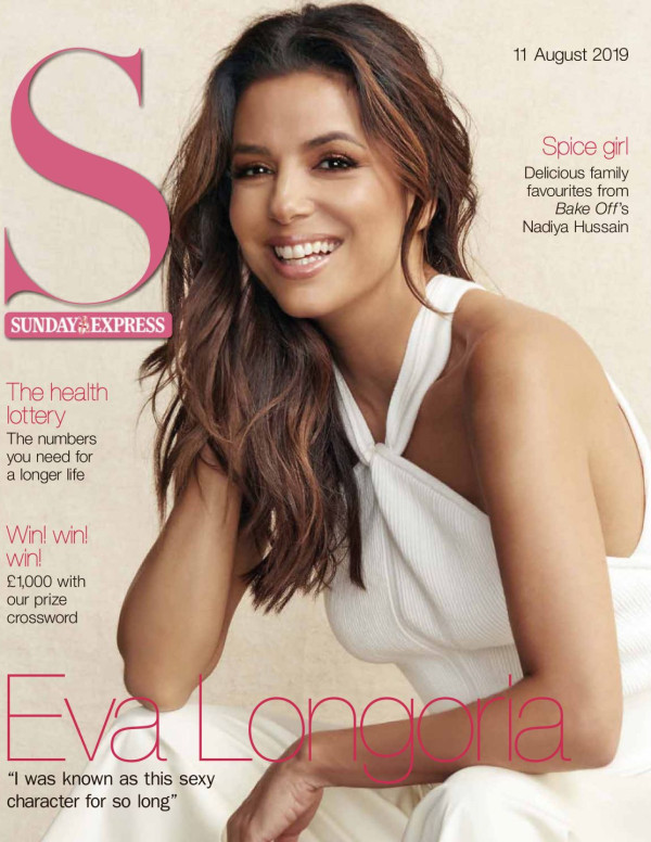Eva Longoria dans Sunday Magazine, Août 2019