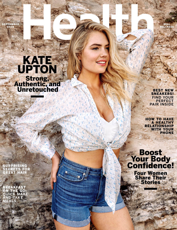 Kate Upton dans Health - Septembre 2019