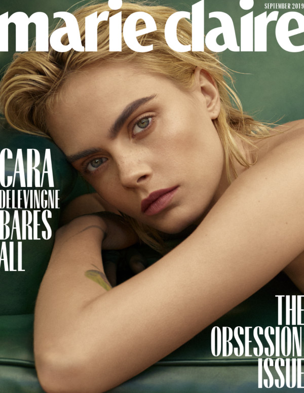 Cara Delevingne dans Marie Claire - Septembre 2019