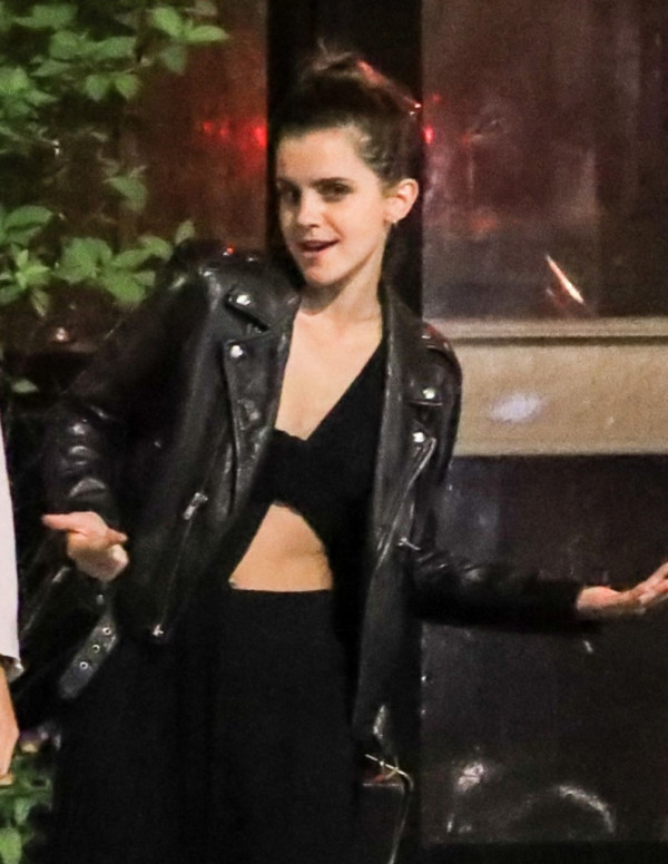 Emma Watson en soirée à New York