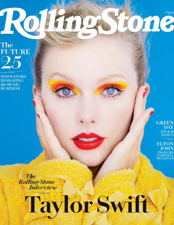 Taylor Swift dans Rolling Stone Magazine - Octobre 2019