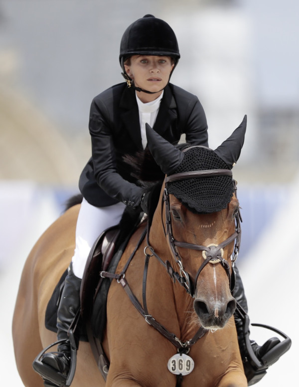 Mary-Kate Olsen à Paris pour le Global Champions Tour