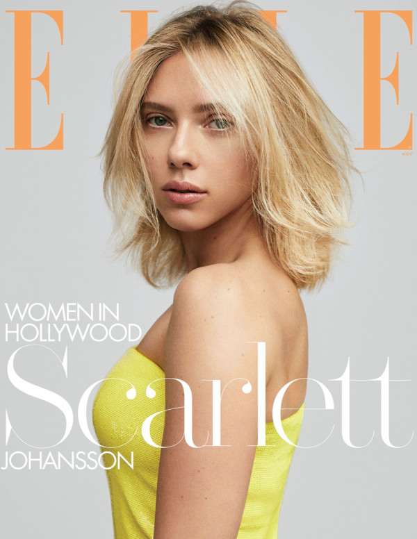 Scarlett Johansson dans Elle, Novembre 2019