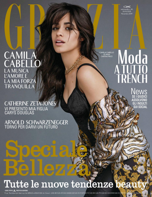 Camila Cabello dans Grazia Italie, Novembre 2019