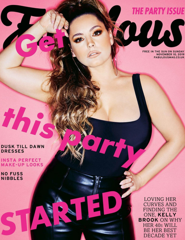 Kelly Brook dans Fabulous, Novembre 2019