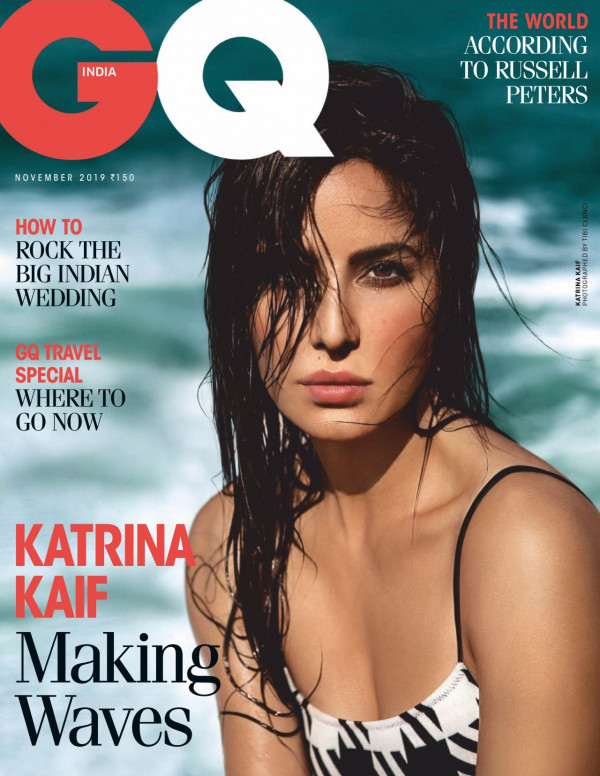 Katrina Kaif dans GQ Magazine Inde, Novembre 2019