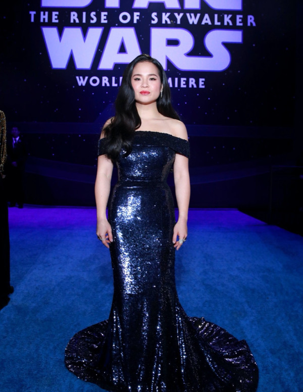Kelly Marie Tran à Los Angeles pour la première de Star Wars - The Rise Of Skywalker