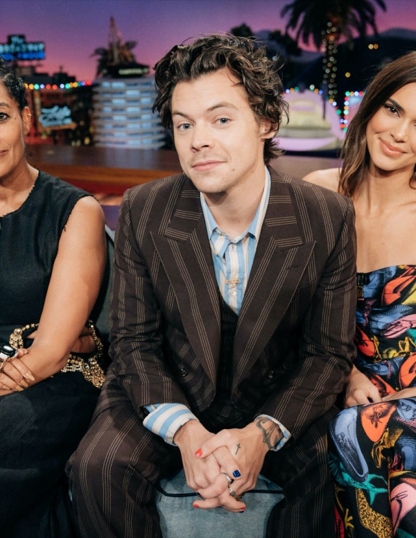 Kendall Jenner dans l'émission The Late Late Show avec James Corden
