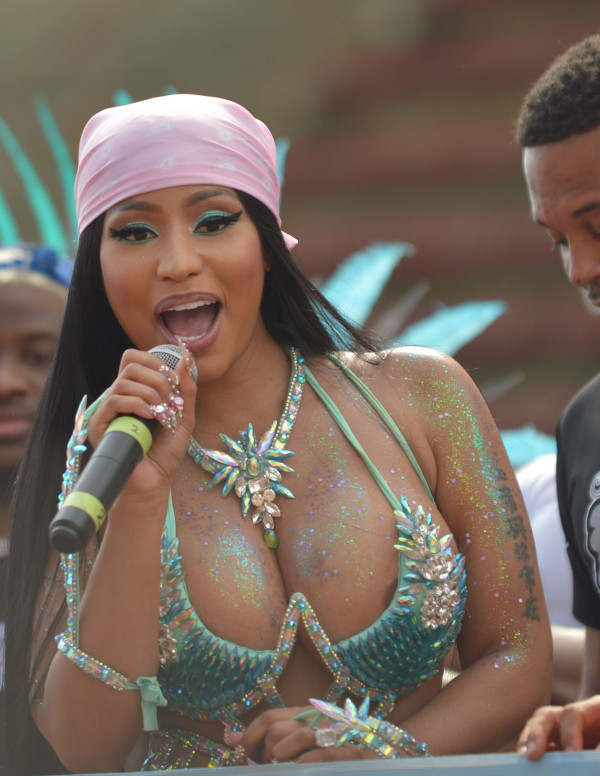 Nicki Minaj au Carnaval de Trinidad à Cuba