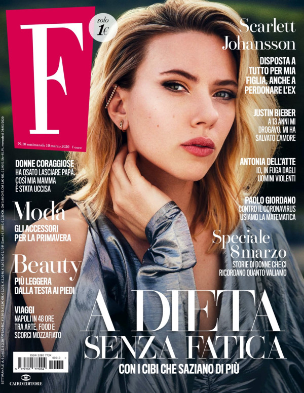 Scarlett Johansson dans F. Magazine, Mars 2020