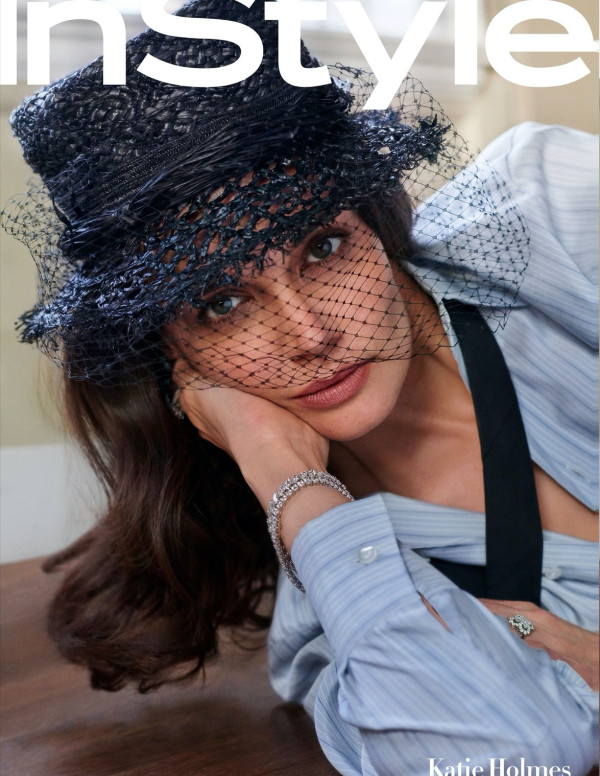 Katie Holmes dans InStyle magazine, Avril 2020