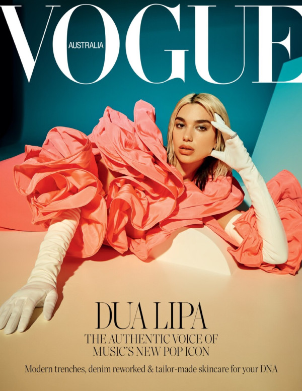 Dua Lipa dans Vogue (Australie) - Avril 2020