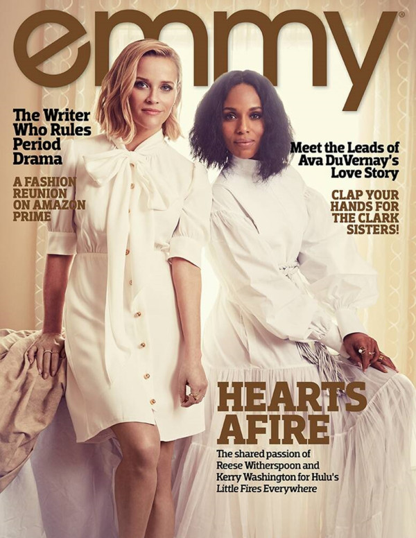 Reese Witherspoon et Kerry Washington dans Emmy Magazine - 2020 
