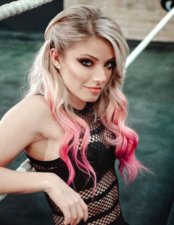 Shooting Alexa Bliss pour WWE.com
