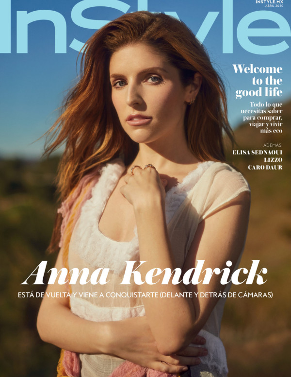 Anna Kendrick dans InStyle, Mexique, Avril 2020