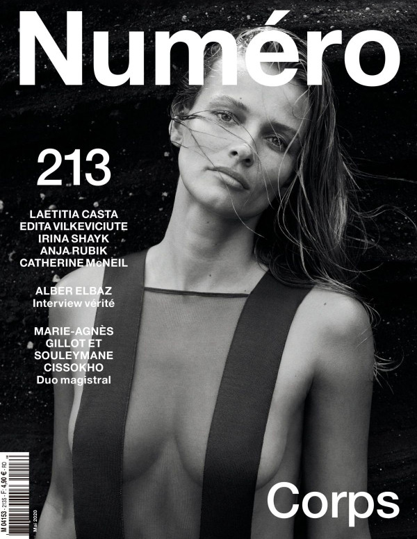 Edita Vilkeviciute dans Numero Magazine, Mai 2020