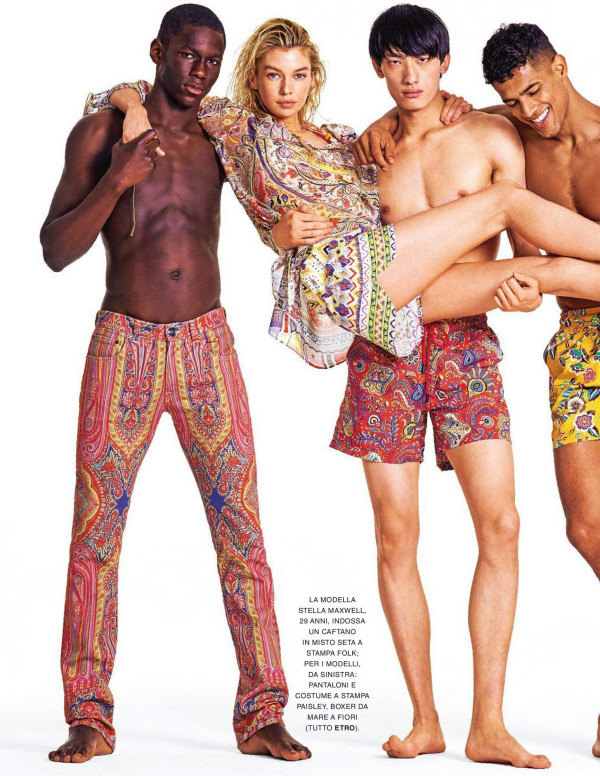 Stella Maxwell dans Grazia Magazine