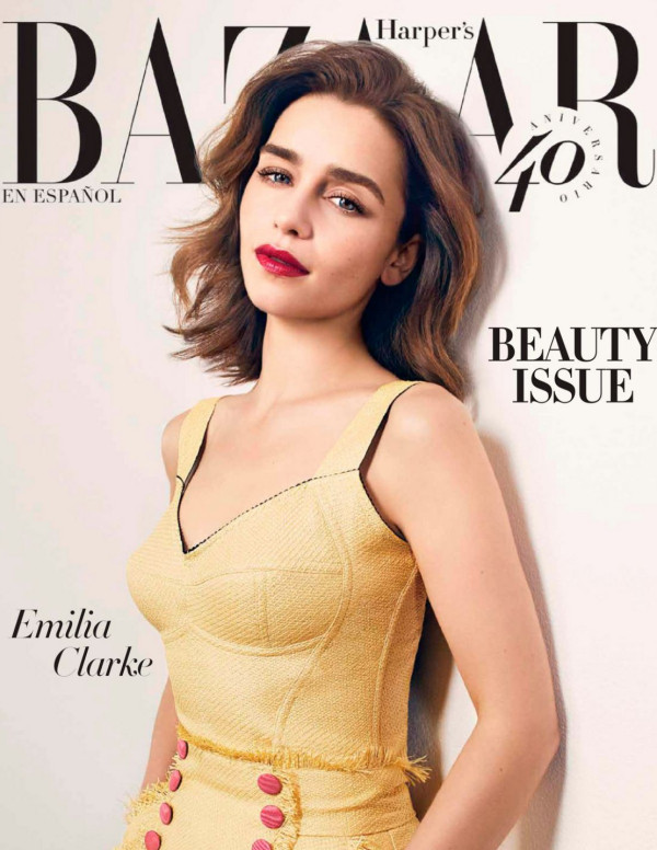 Emilia Clarke dans Harper’s Bazaar Magazine, Mexique, Juin 2020