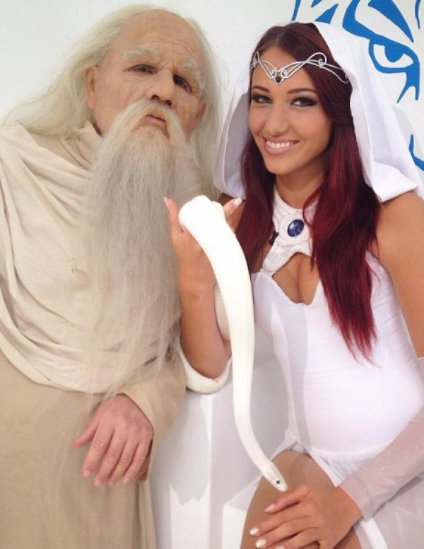 Delphine Wespiser dans Fort Boyard