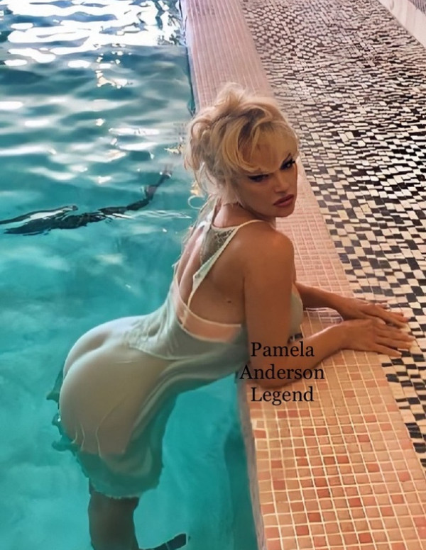 Shooting Pamela Anderson par Karolina Turek (2020)