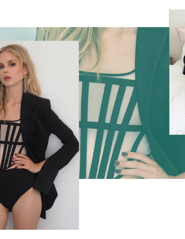 Shooting Erin Moriarty pour la promo de la saison 2 de The Boys
