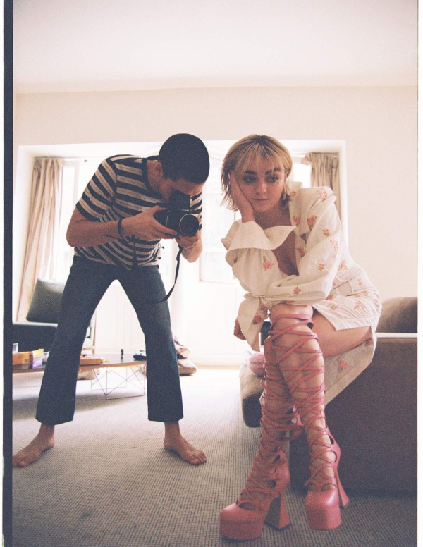 Shooting Maisie Williams pour Interview Magazine