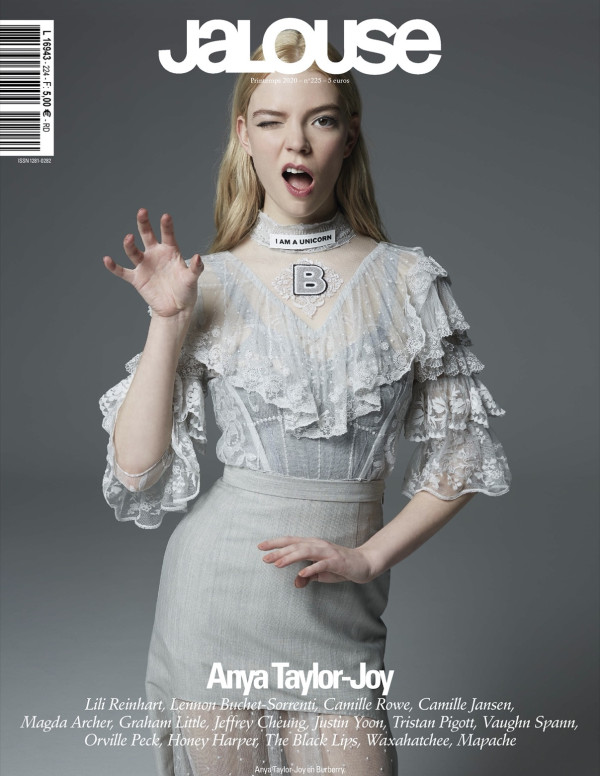 Anya Taylor-Joy dans Jalouse Magazine - Printemps 2020