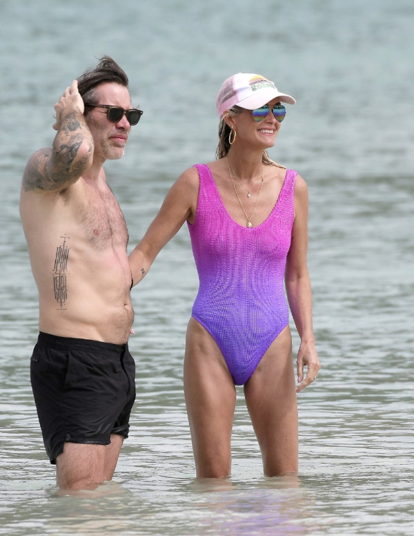 Laeticia Hallyday avec son nouvel amoureux à St Barths